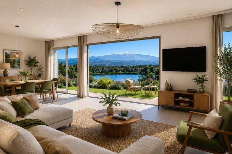 Image de l'annonce T2 avec Terrasse & Jardin - Vue…