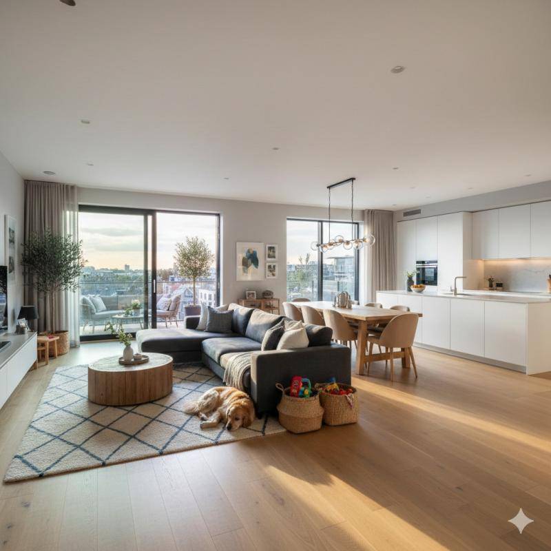 Image de l'annonce À vendre – Bel appartement familial avec…