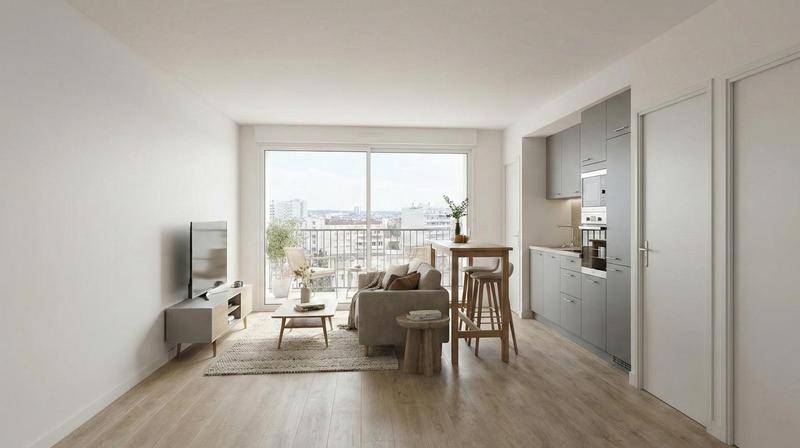 Image de l'annonce Appartement T2 cosy - étage élevé -…