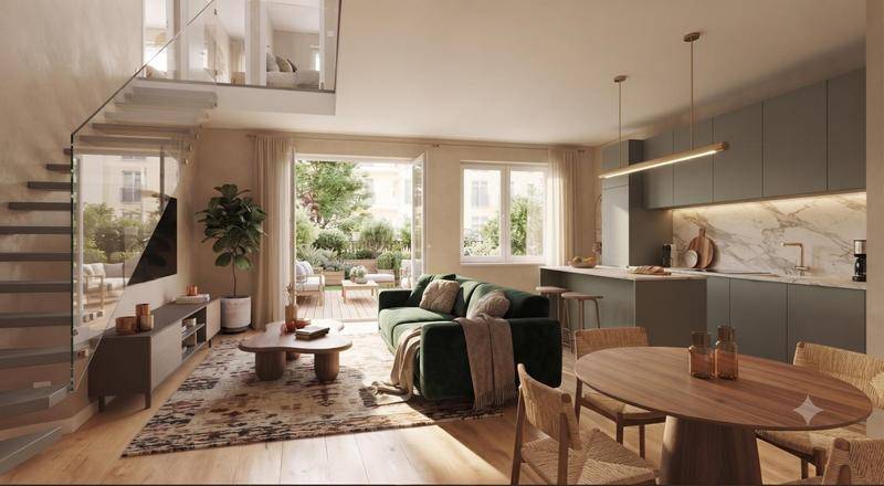 Image de l'annonce DUPLEX REZ-DE-JARDIN 3 PIECES AVEC PARKING -…