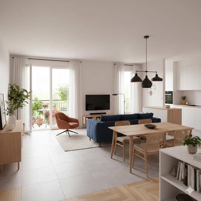 Image de l'annonce Appartement 2 pièces neuf avec loggia en…