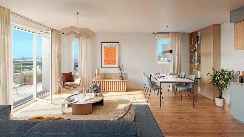 Image de l'annonce Appartement T2 de 43 m² avec balcon…