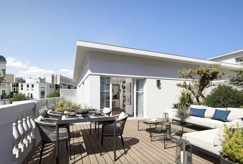 Image de l'annonce 4 PIECES EN DERNIER ETAGE AVEC TERRASSE