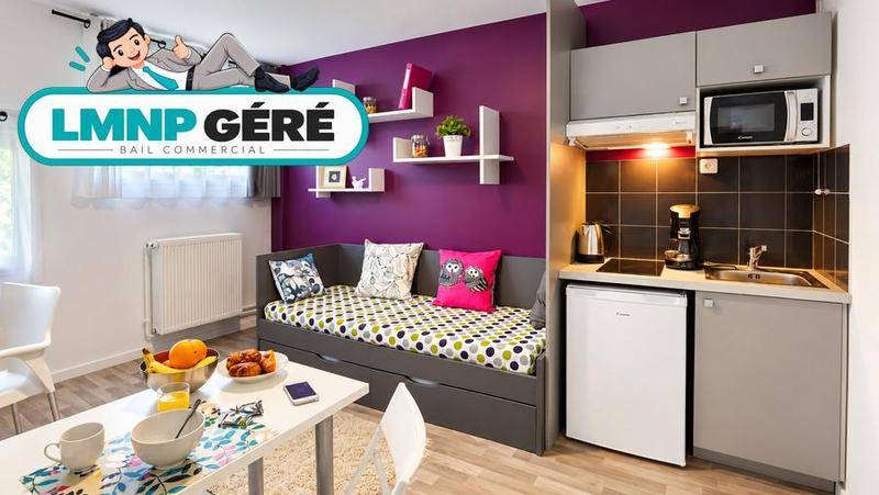 Image de l'annonce Studio étudiant – investissement LMNP géré –…