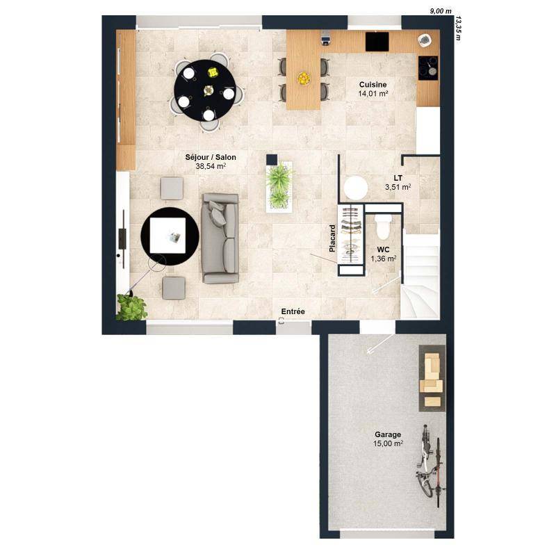 Image de l'annonce Maison 6 pièces 112 m2