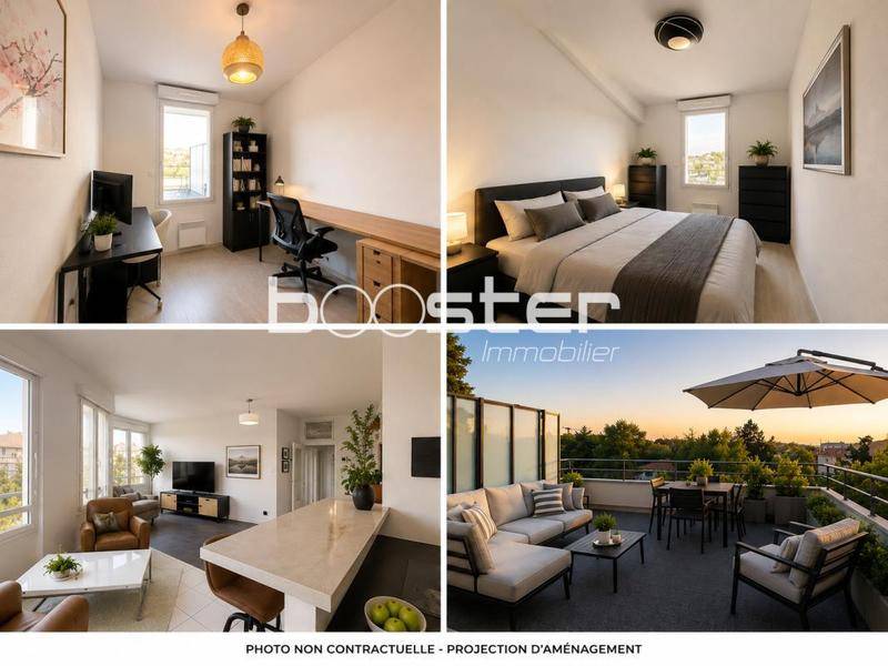 Image de l'annonce Dernier étage avec terrasses rooftop – 3…