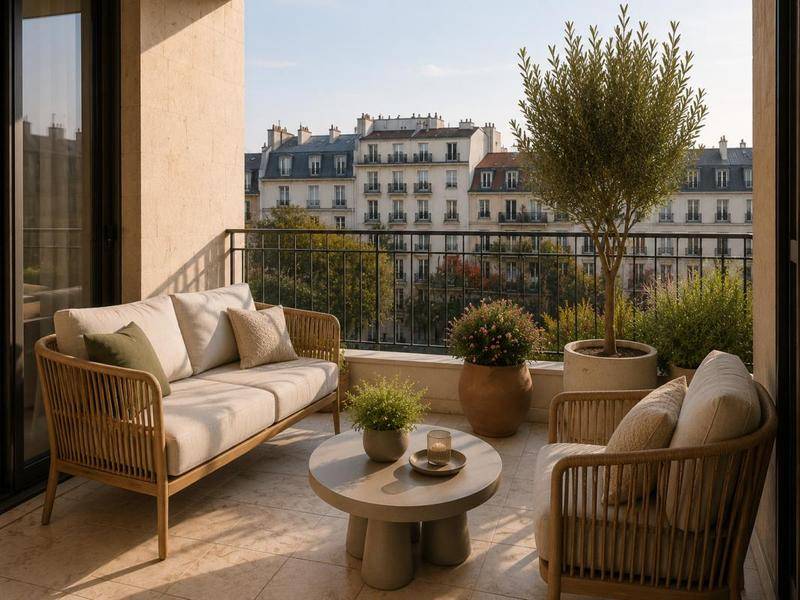 Image de l'annonce SUPERBE T3 LUMINEUX AVEC TERRASSE + PARKING