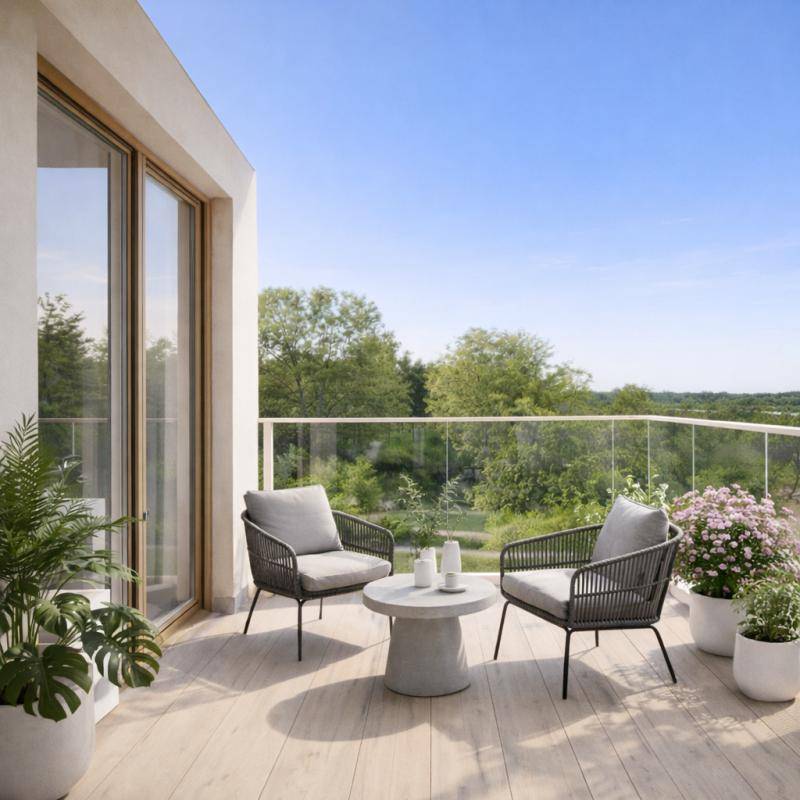 Image de l'annonce 3 pièces dernier étage traversant avec terrasse…