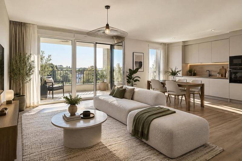 Image de l'annonce 3 pièces avec loggia – Résidence contemporaine…