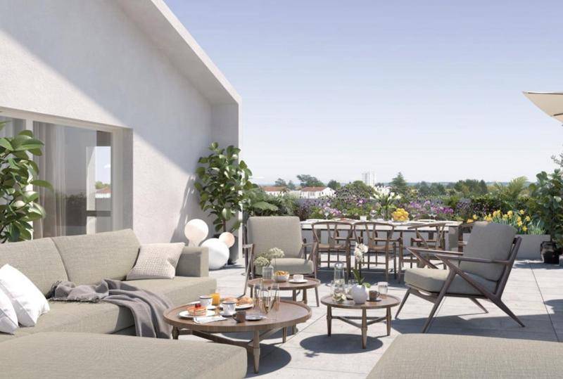 Image de l'annonce 4 PIECES LUMINEUX AVEC TERRASSE PLEIN CIEL