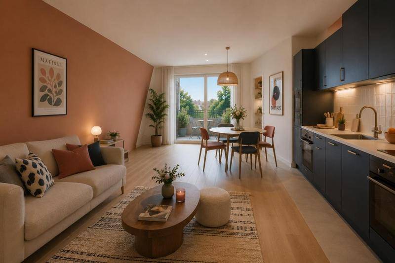 Image de l'annonce Grand T3 Dernier Etage d'une petite résidence