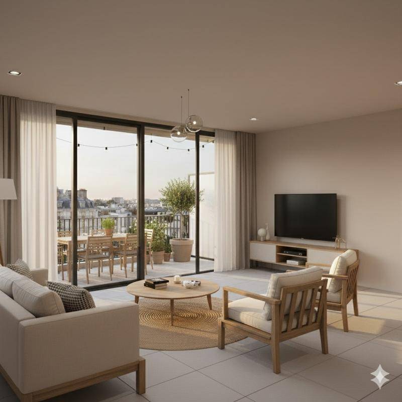 Image de l'annonce Superbe 4 pièces avec double balcon –…