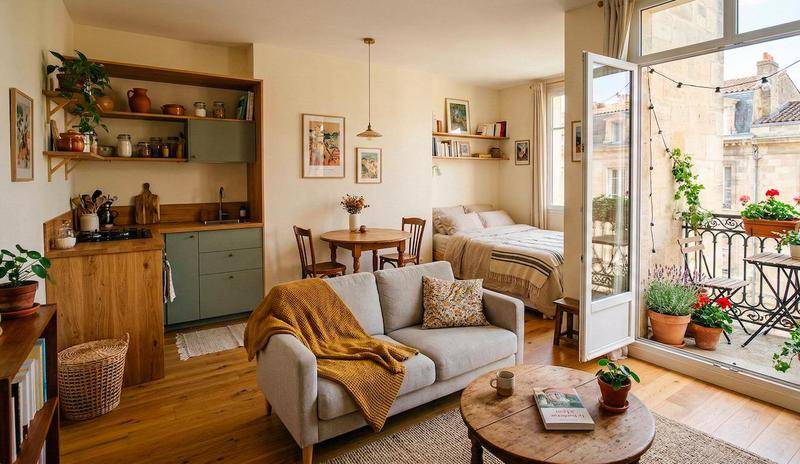 Image de l'annonce Studio terrasse et parking – 5 min…