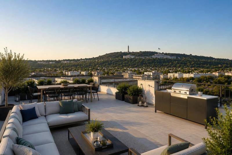Image de l'annonce EXCEPTIONNEL ! T5 Dernier étage avec rooftop…