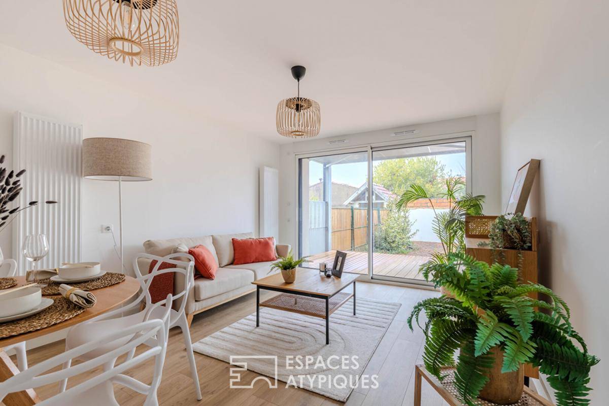 Image de l'annonce Bel appartement avec terrasse et jardin privatif…