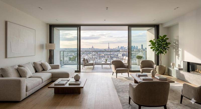 Image de l'annonce Rooftop d’exception avec vue Tour Eiffel –…