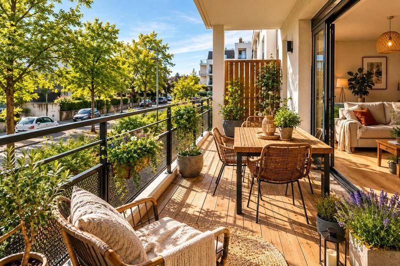 Image de l'annonce **Lumineux T3 avec BALCON SANS VIS-A-VIS +…