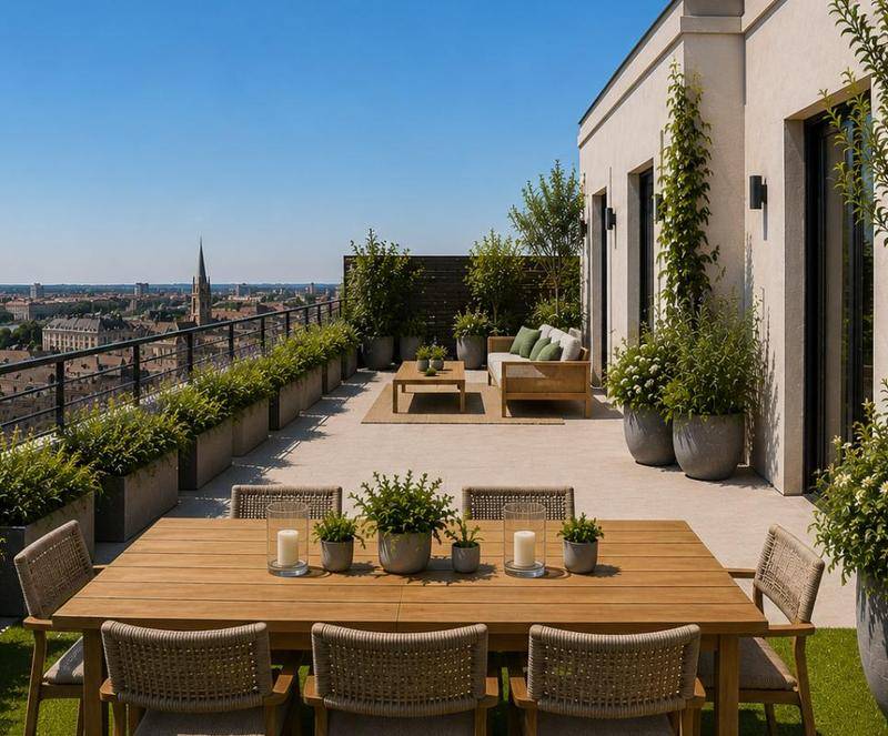Image de l'annonce Magnifique Appartement T4 en dernier étage avec…