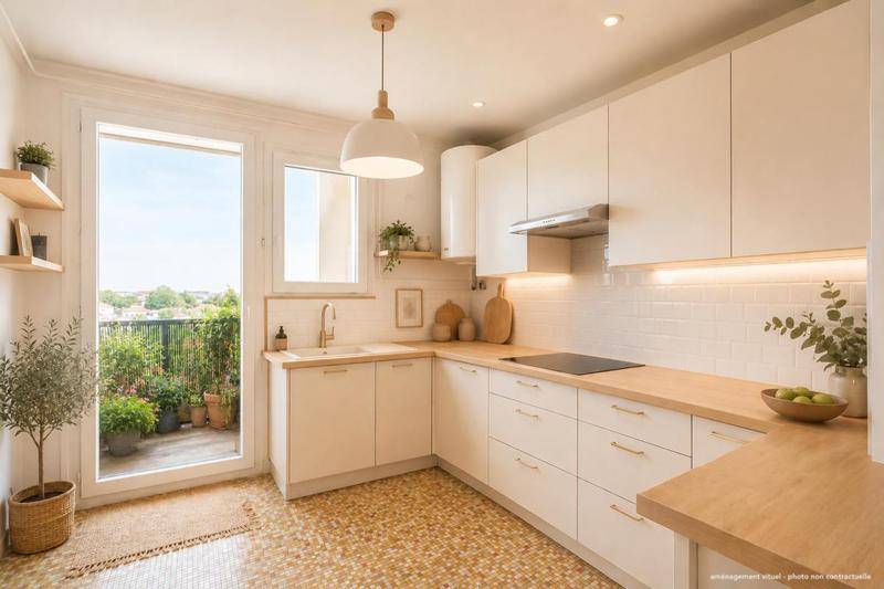 Image de l'annonce Vente appartement étage élevé, vue sans vis…