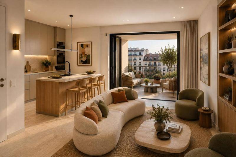 Image de l'annonce SUPERBE T3 LUMINEUX AVEC TERRASSE + PARKING