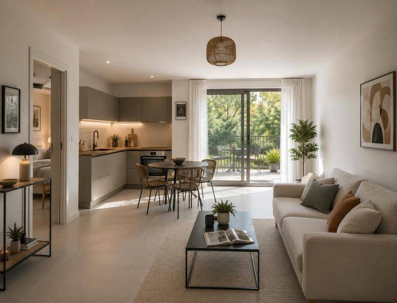 Image de l'annonce GRAND T2 avec balcon et parking dans…
