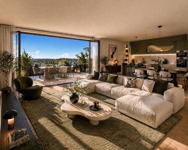 Image de l'annonce Superbe 4 pièces avec double terrasse –…
