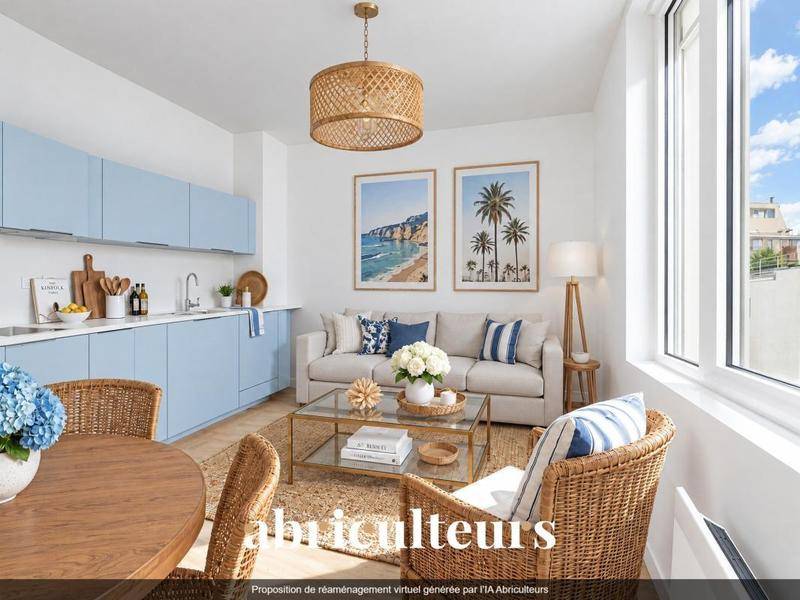 Image de l'annonce Charmant appartement T2 rénové avec vue dégagée