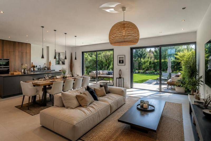 Image de l'annonce RARE - JARDIN de 180 m2 au…