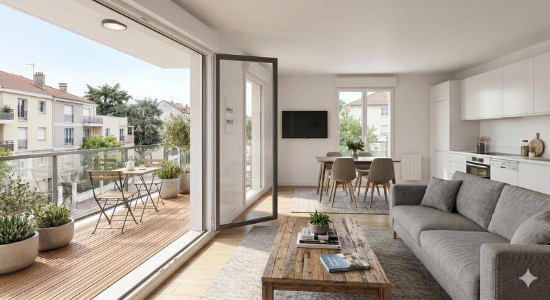 Image de l'annonce SUPERBE 3 PIÈCES NEUF AVEC TERRASSE –…