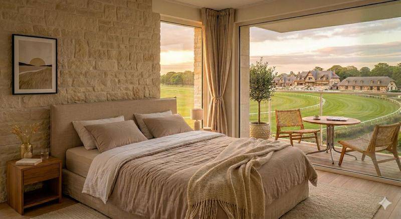 Image de l'annonce Une double vue exceptionnelle entre hippodrome et…