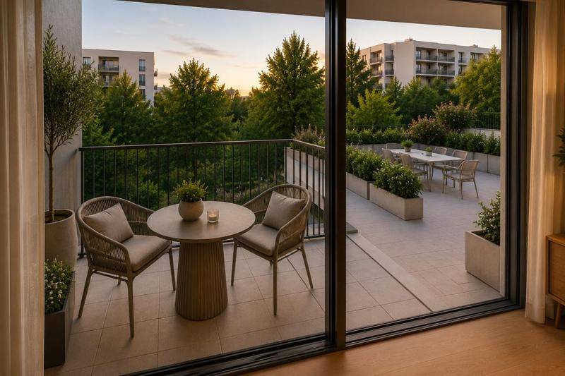 Image de l'annonce T3 AVEC GRANDE TERRASSE