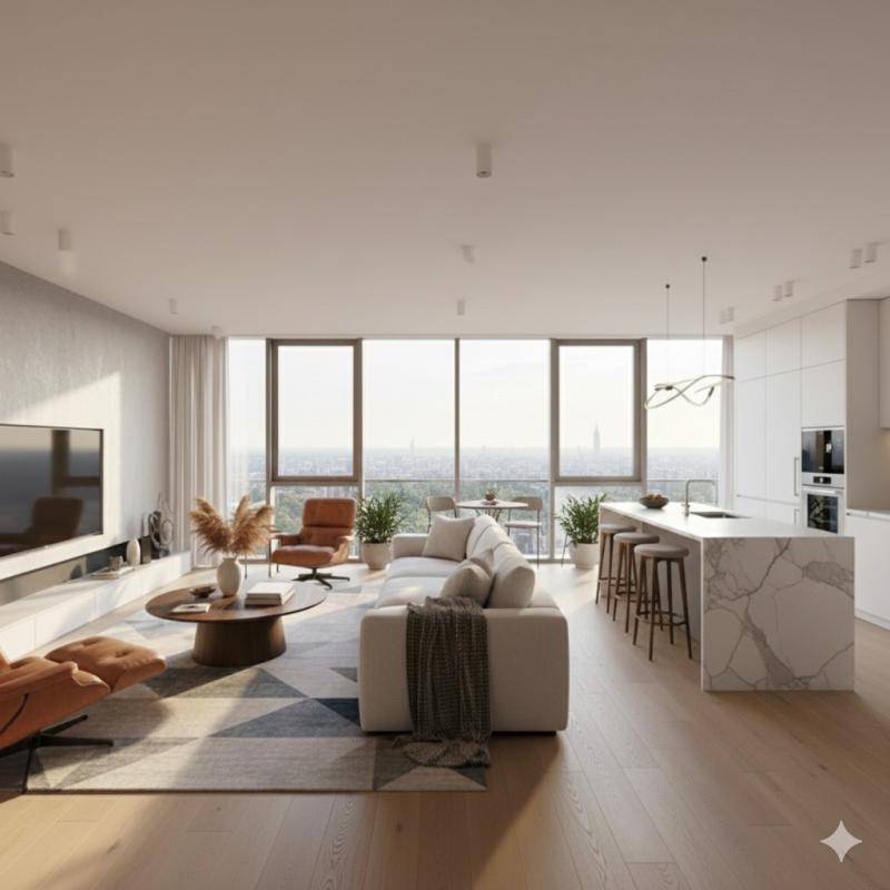 Image de l'annonce 3 PIÈCES D’EXCEPTION EN DERNIER ÉTAGE AVEC…