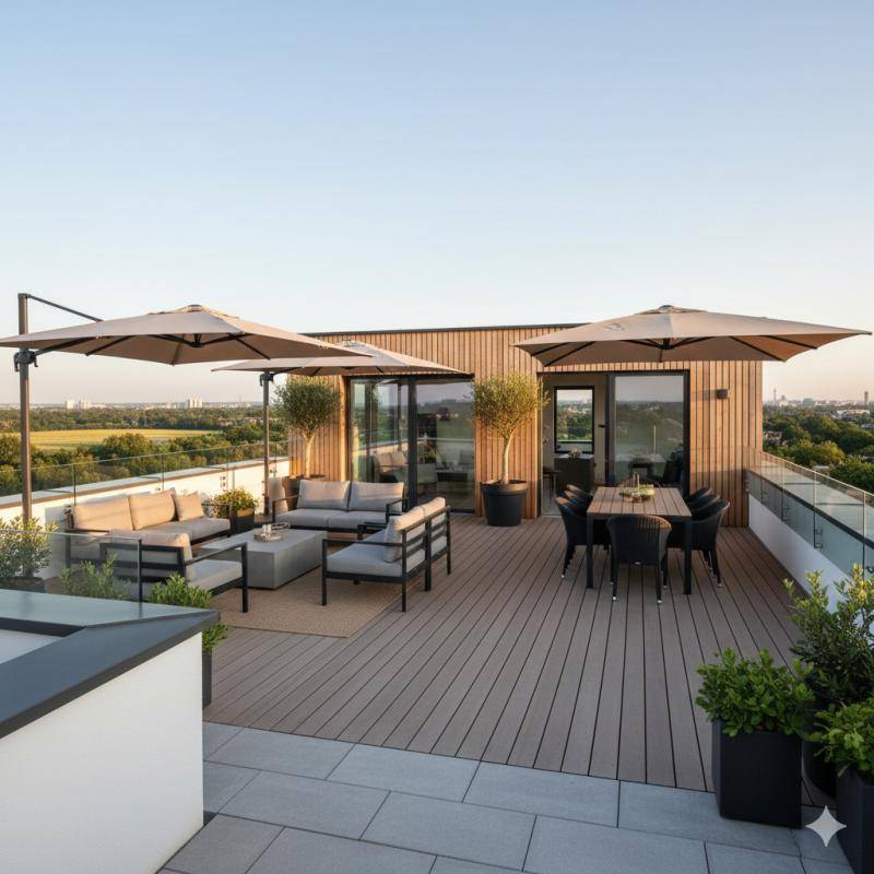 Image de l'annonce 65 m2 de terrasse / 4 pièces…