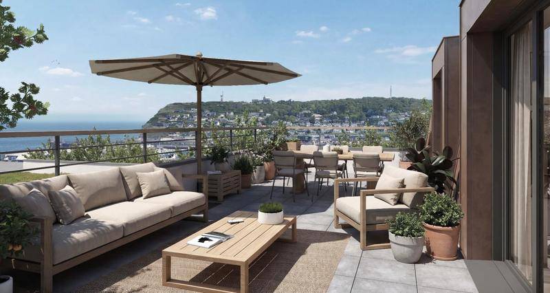 Image de l'annonce VUE MER T4 TERRASSE + PARKING