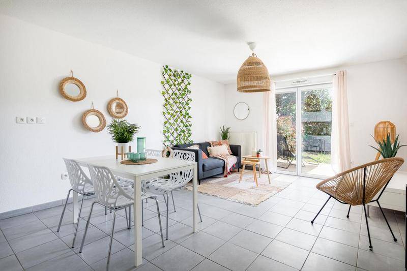 Image de l'annonce T3 rénové avec jardin au calme –…