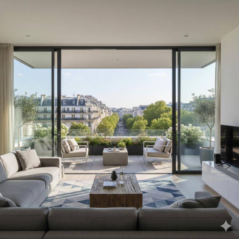 Image de l'annonce 3 PIÈCES AVEC 2 TERRASSES DANS RÉSIDENCE…