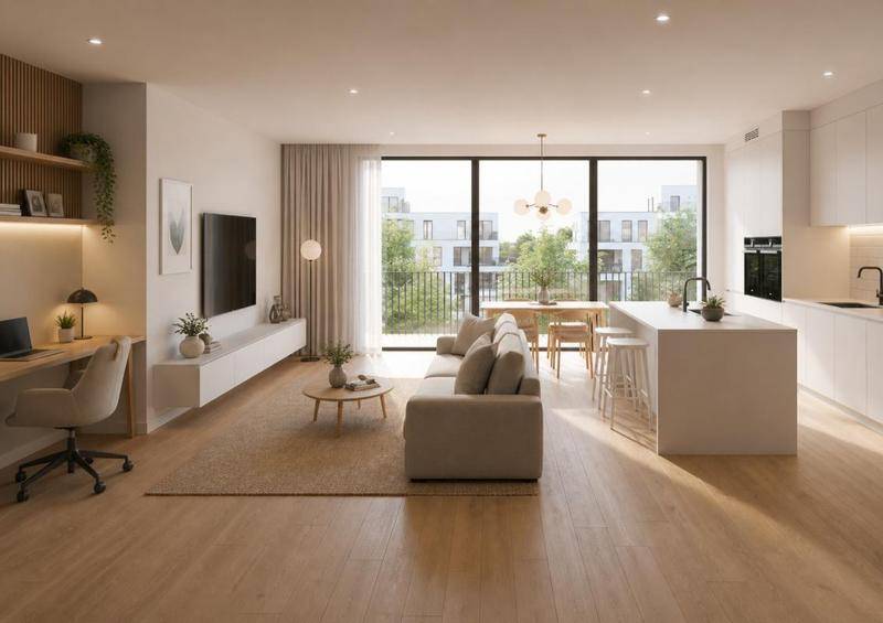 Image de l'annonce Très beau T3 - étage élevé- balcon…