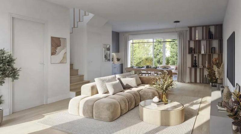 Image de l'annonce MAGNIFIQUE 5 PIECES DUPLEX AVEC JARDIN PRIVATIF