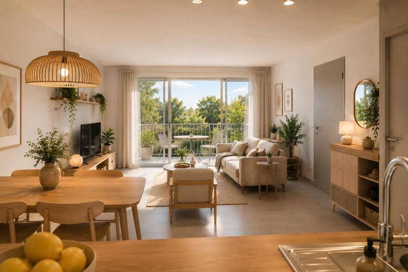 Image de l'annonce **T3 Dernier Etage avec Balcon et places…