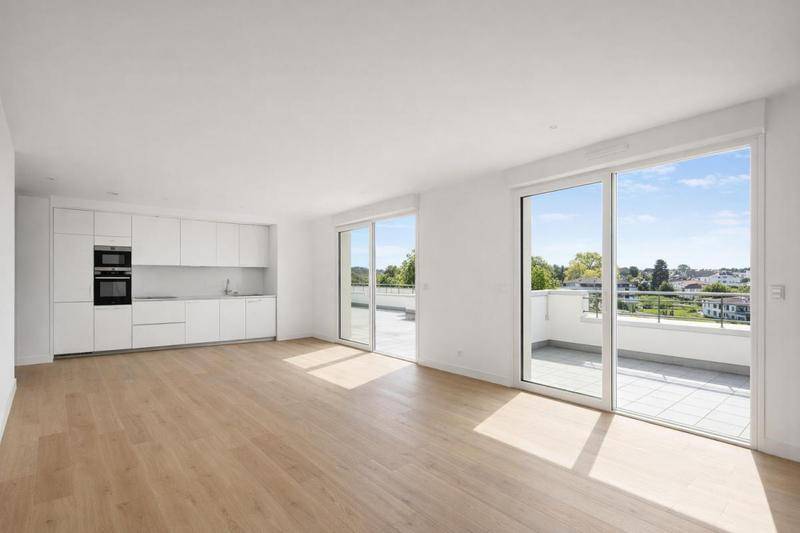 Image de l'annonce MAGNIFIQUE 3 PIECES TRAVERSANT EN DERNIER ETAGE