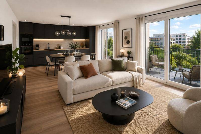 Image de l'annonce Superbe 3 pièces avec grand balcon –…