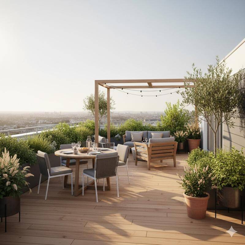 Image de l'annonce **DUPLEX 5 PIÈCES EN DERNIER ÉTAGE AVEC…