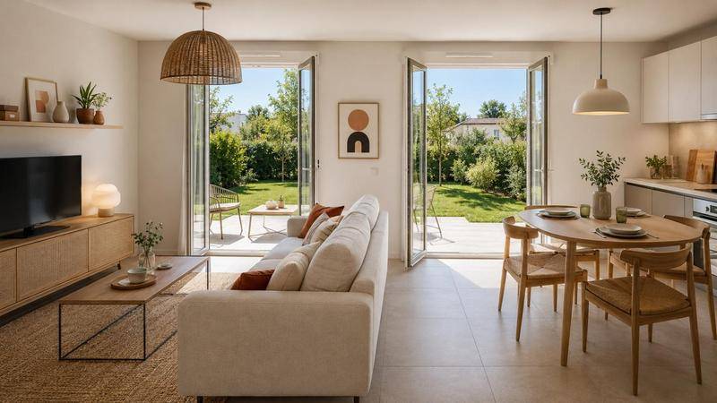 Image de l'annonce SUPERBE MAISON FAMILIAL AVEC JARDIN + PARKING