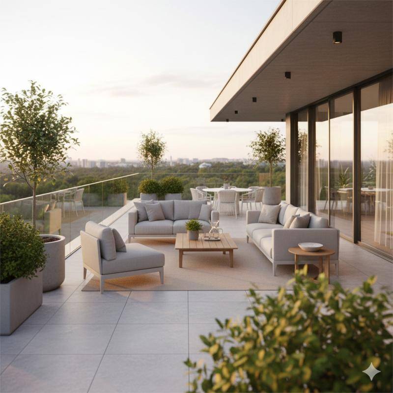 Image de l'annonce SUPERBE 4 PIÈCES NEUF AVEC IMMENSE TERRASSE…