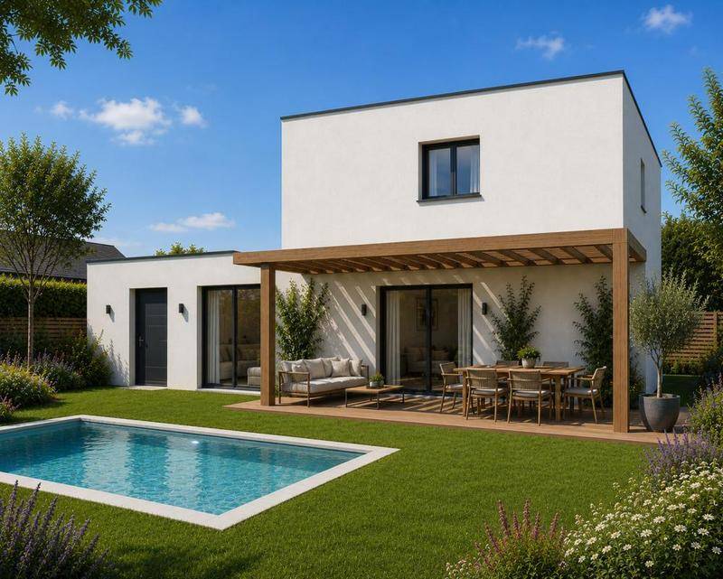 Image de l'annonce MAISON 5 pièces avec PISCINE et GARAGE…
