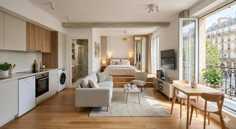 Image de l'annonce SUPERBE STUDIO PROCHE MAIRIE