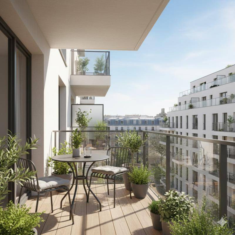 Image de l'annonce SUPERBE 4 PIECES AVEC BALCON ET PARKING