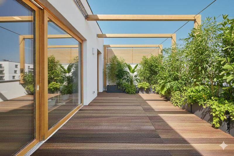 Image de l'annonce **Rare DERNIER ETAGE TERRASSE Sud-Ouest avec PARKINGS…