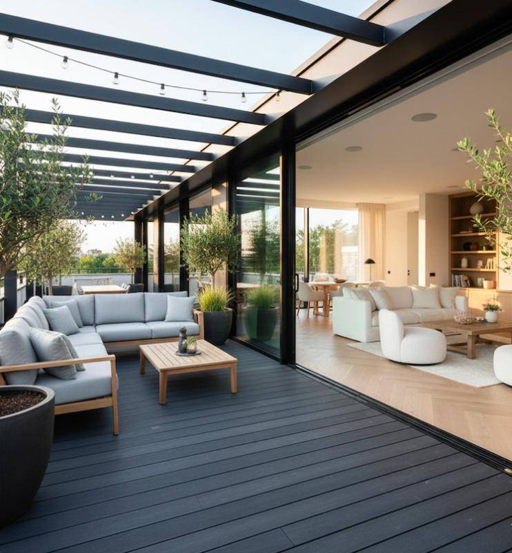 Image de l'annonce Élégant 4 Pièces Traversant avec Doubles Terrasses