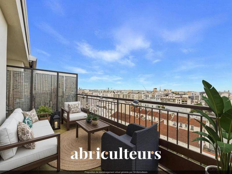 Image de l'annonce BOULOGNE BILLANCOURT - LUMINEUX STUDIO AVEC GRANDES…